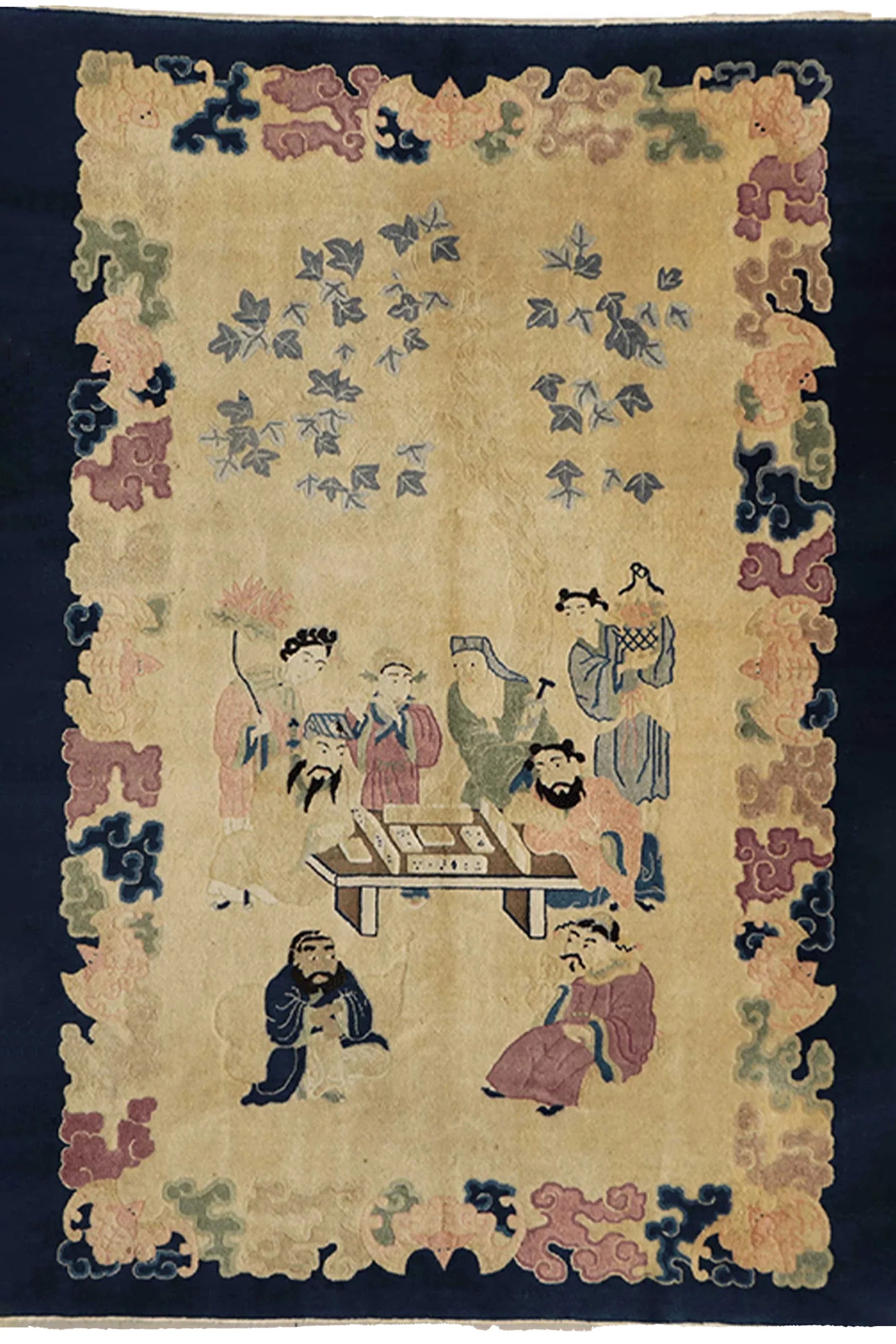 Chinese Story Rug Pictorial Style Rugs: Chinese Antique Rugs | Rugs of China
